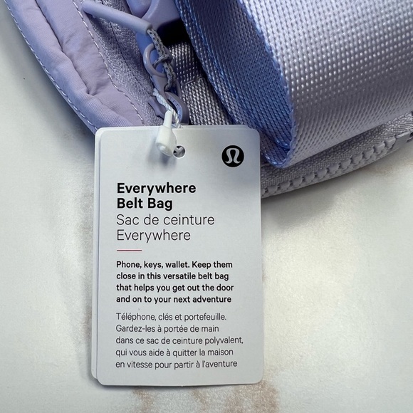 💜🍋 Lululemon 🍋💜 Everywhere Belt Bag Lavender Fog - Picture 9 of 11